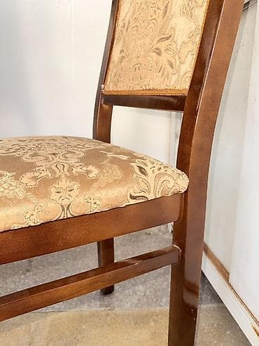 kafe stol stullari: Mətbəx üçün, Qatlanmayan, rəng - Bej Stul — 4