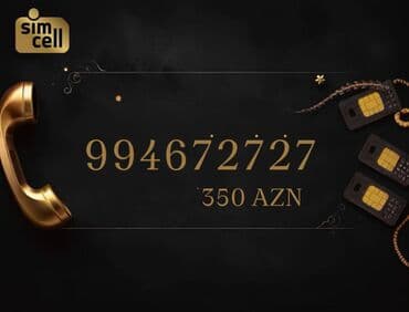 Nömrə: ( 099 ) ( 4672727 ), Yeni