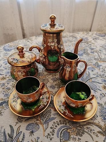 qrafin: Rəng - Yaşıl, Şüşə, 15, Çexiya — 2