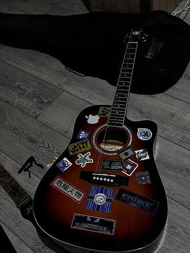 elektro gitarlar: Akuistik gitar dəsti - Korpus: dreadnought - Rəng: sunburst — 2