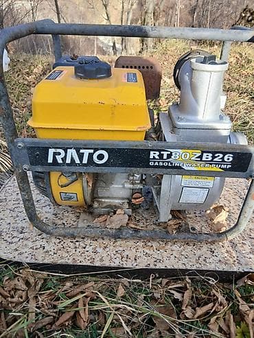 Su matoru 345₼ satılır Saatda 60-ton su vurur. Benzinle işleyir. Bir