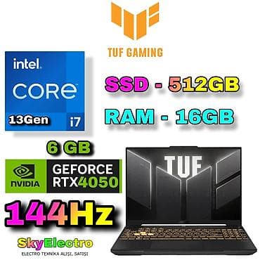 İşlənmiş ASUS TUF Gaming, 15.6 ", Intel Core i7, 512 GB, Ödənişli çatdırılma, Rayonlara çatdırılma, Ünvandan götürmə
