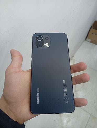 redmi telfon: Xiaomi 11 Lite, 128 GB, rəng - Qara, 
 Sensor — 2