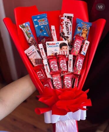 Şokolad buketi
14 fevral hediyyesi
14 fevral
Shokolad buketi
Hediyye