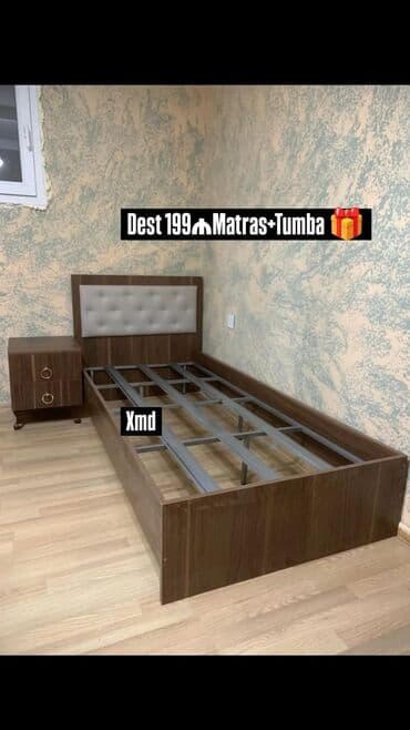 divan dəstləri: Mebel məhsulları 1) Tek divan – 450 AZN - Zərif qarışıq boz rəng — 3