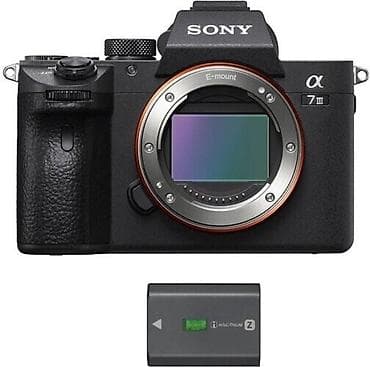Sony Alpha a7 III (ILCE-7M3) tam kadr güzgüsüz fotoaparat gövdəsi +