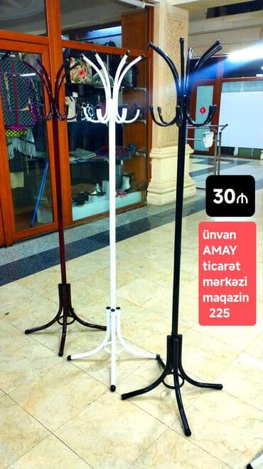 Məişət əlcəkləri: Məhsul: Metaldan asılqan (dayaqlı paltar askısı) - Material: bərk — 1
