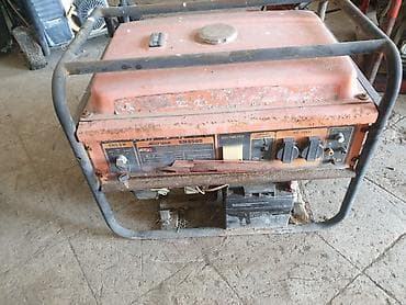 generatorlar: Benzinli portativ generator - Korpus: möhkəm metal çərçivə, üstündə — 5