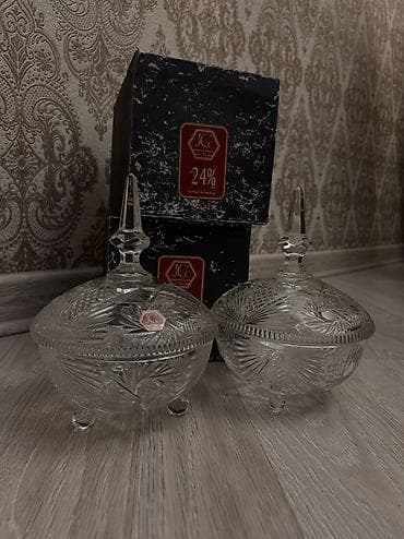 karaca bohemia crystal: Tezedir ıslenmeyıb 24%qurgusun terkıblı parlaq keyfıyyetlı suse - — 1