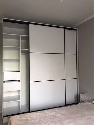 qapı modelleri: Yeni, Kupe, 2 qapılı Düz dolab, Qarderob, paltar dolabı, Azərbaycan — 9