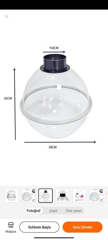 biznes ucun avadanliq per page 40: Balon doldurmaq üçün aparat 38 lik istifadə olunmayib 2 eded olduğu — 9