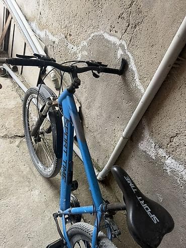 velosipe: SPORT TIME dağ velosipedi - Rəng: mavi - Çərçivə: alüminium tipli — 2
