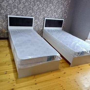 işlənmiş çarpayı: Yeni, Təknəfərlik çarpayı, Bazasız, Matras ilə, Siyirməsiz, Azərbaycan — 5