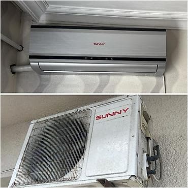 Sunny kondisioner tam ishlekdir. 30kv. Hem isti hem soyug hava verir