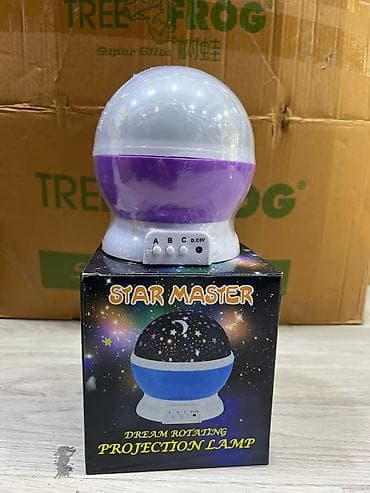 led isiqlar ev ucun: Star Master 🔥 Fırlanan ay ulduzulu lampa✔️ 3 rəng mövcuddur✔️ — 1