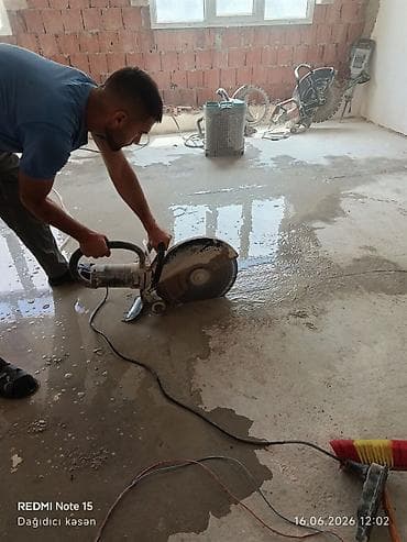 taxta qapi temiri: Beton kəsmə xidməti - Divar, döşəmə və tavanlarda dəqiq və səliqəli — 4