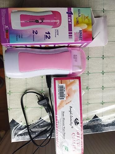 elektrik samovarı: Bu dəstdə tək rulonlu ağ və çəhrayı rəngli mum qızdırıcısı və Angel — 2