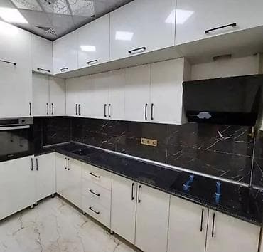 Sifarişlə mətbəx dəsti, Özü çəkən petlələr, MDF, Kredit yoxdur, Pulsuz çatdırılma, Rayonlara çatdırılma — 1