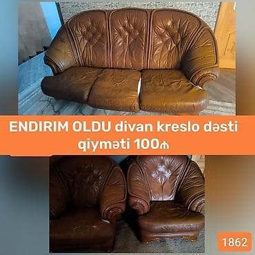 ikinci əl stullar: Divan, İşlənmiş, Çatdırılma yoxdur — 2