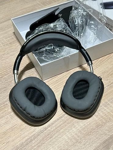 bluetooth klaviatura android: Bluetooth qulaqlıq – over-ear, qara/metallik boz rəng Xüsusiyyətlər — 4