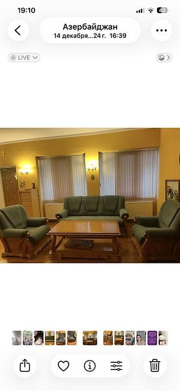 Klassik üslubda qonaq otağı mebel dəsti тəmiz taxtadi Türkiyə fabrika