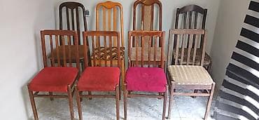 kunc kuxna mebelleri: Mətbəx üçün, İşlənmiş, Qatlanmayan, Stul — 3