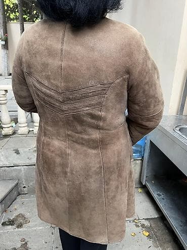 varatnik modelleri: Kürk, 4XL, 5XL, 6XL, rəng - Bej — 2