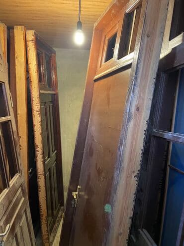 qoz taxta: Yeni istifadə olunmamış Qapılar - pəncərələr satılır Ünvan Pirşağı — 3