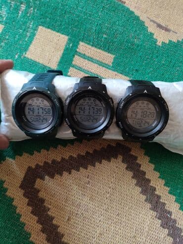 saatlar ekran ucun: Rəqəmsal idman saatı - Ekran: Böyük rəqəmsal displey, mavi arxa işıq — 3