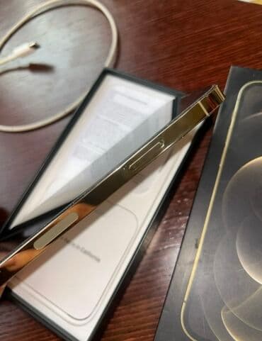 ipone 12 mini: IPhone 12 Pro, 128 GB, Qızılı, Face ID — 3