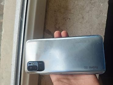 note 14: Redmi 10 Prime+ 5G, 64 GB, rəng - Gümüşü, Barmaq izi — 2