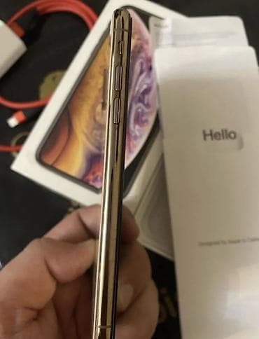 ayfon xs max: IPhone Xs, 64 GB, Qızılı, Face ID — 5
