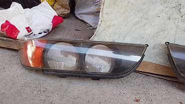 bmw e39 arxa m bufer: Komplekt, Yaxın və uzaq vuran işıqlar BMW, 1990 il, Orijinal, Almaniya, İşlənmiş — 3