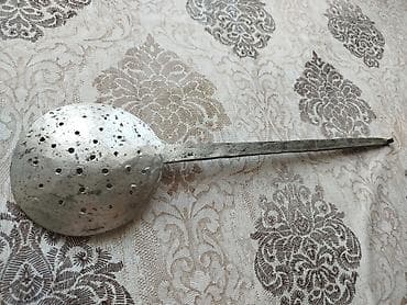 makaron: Mis süzgəc və delikli kepçe dəsti Məhsul haqqında: - Material: qalın — 4