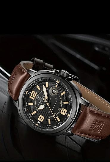 ilan saat: Qol saatı, NaviForce, rəng - Qara — 4