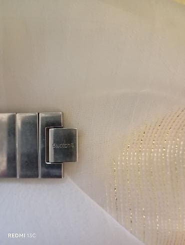 saatdar: Qol saatı, Swatch, rəng - Gümüşü — 4