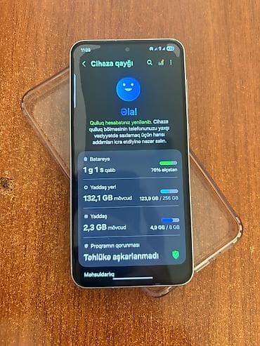 sup game: Samsung Galaxy A56 5G, 256 GB, rəng - Ağ, Barmaq izi — 3