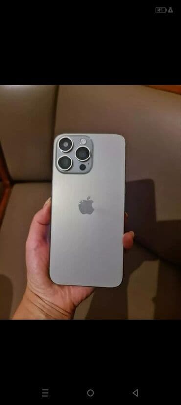 14 про бу цена: IPhone 15 Pro Max, 512 ГБ, White Titanium, Face ID — 3