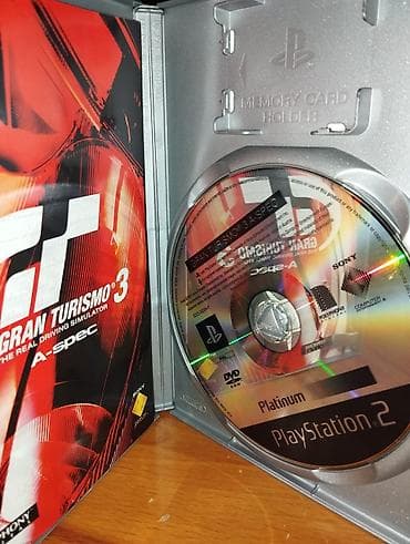 PS5 (Sony PlayStation 5): PlayStation 2 oyunu – Gran Turismo 3: A-spec (Platinum versiyası) - — 3
