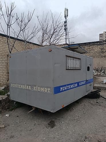 Контейнеры: Daşınan metal konteyner/treyler tipli modul otaq - Korpus: tam metal — 1