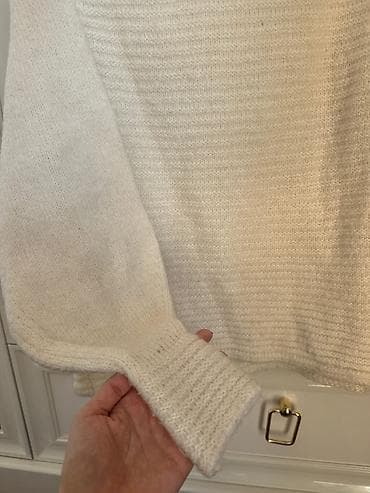 Sviter, Mango, S, rəng - Ağ — 4