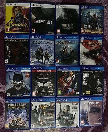 ps5 slim: PS5 və PS4 üçün orijinal disk oyunlar kolleksiyası — 1
