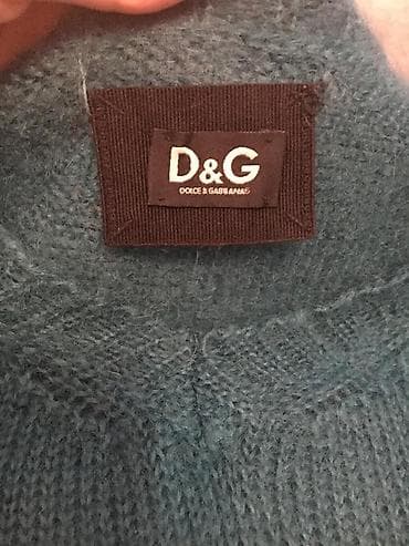 D&G (Dolce & Gabbana) brendli trikotaj geyim - Rəng: tünd
