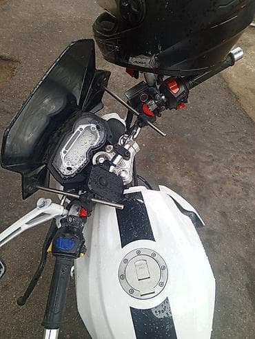eylec diski: Mototəslimat üçün hazır motosiklet dəsti - Ağ rəngli şəhər — 2