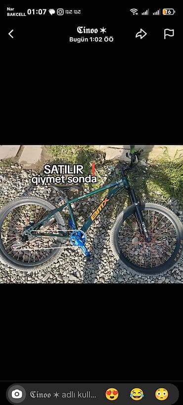 velosiped satiram: Salam gördüyüvüz kimi velo çox ideal vəziyətdədir getməyondə söz ola — 3