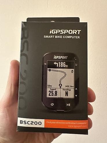 Velosiped üçün LED ön işıq - 23 azn İGPSPORT BSC 200 + Thinkrider HRM