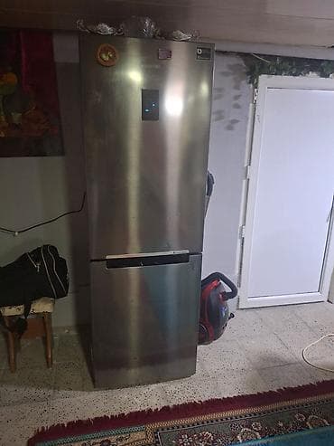 ikinci el soydcu: İşlənmiş 2 qapılı Samsung Soyuducu Satılır, rəng - Gümüşü — 1