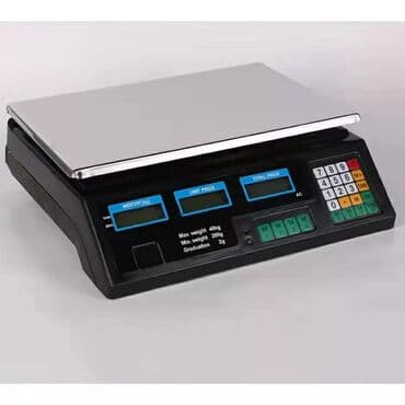 Terezi mağaza üçün tərəzi 5g ~ 40kg qədər çəkir mağaza tərəzisi