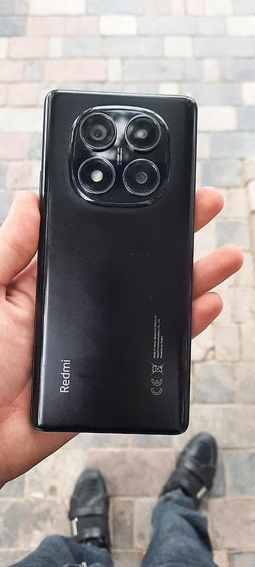 3v adapter: Redmi Note 14 Pro, 256 GB, rəng - Qara, Sensor, Barmaq izi, Simsiz şarj — 1