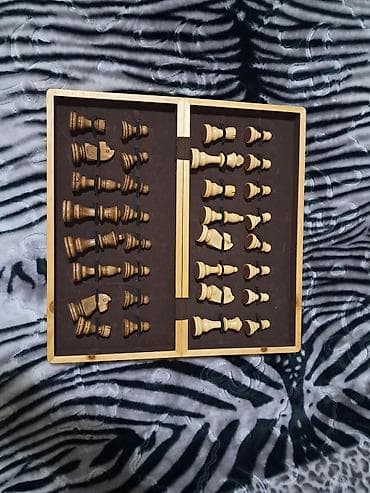 Taxta nərd lövhələri – əl işı Qoz aqaci hebsxanada duzelib sex mali